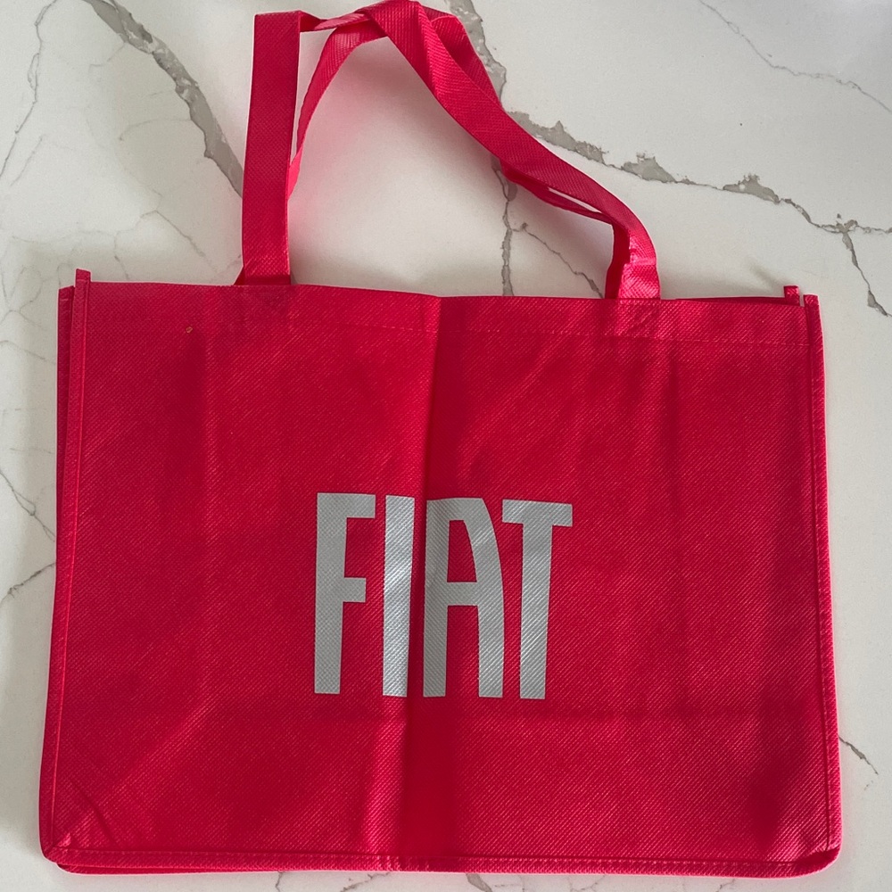 FIAT Red Tote Bag